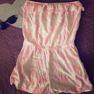 H&M divided strapless romper!